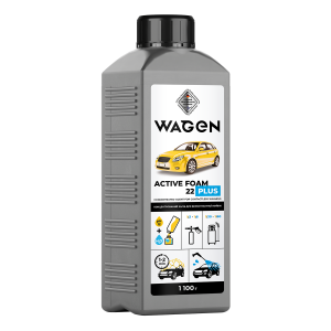 Концентрований засіб для безконтактної мийки Wagen "Active Foam 22 Plus", 1.1 кг